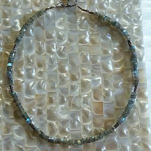 Labradorite gemstone necklace
